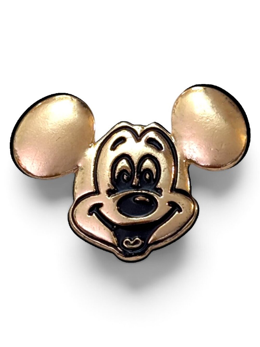 Mickey Mouse Disney Pin: Classic Gold Face